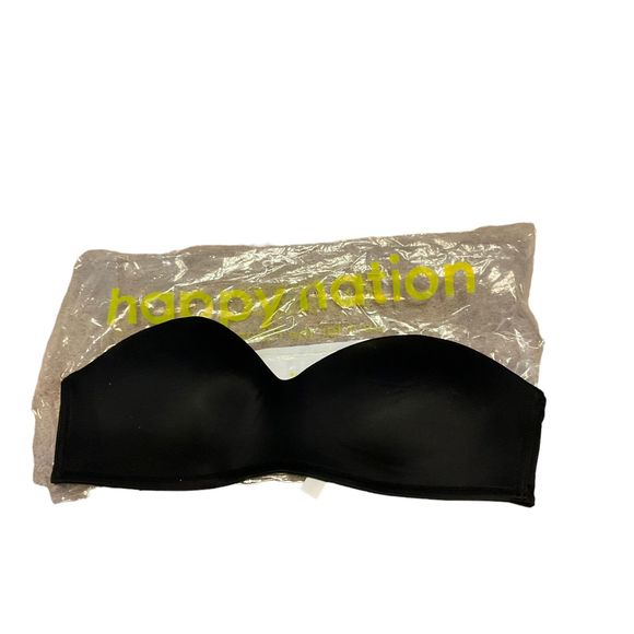 Victoria Secret NWT HAPPY NATION FOR TWEENS WIRELESS CONVERTIBLE BRA Black - Picture 2 of 5